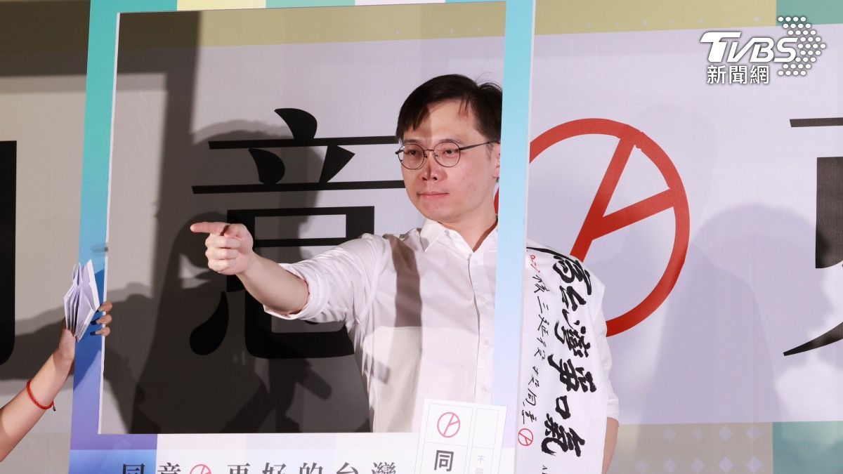 長期挺核能的黃士修也到現場。（圖／潘建樺攝）