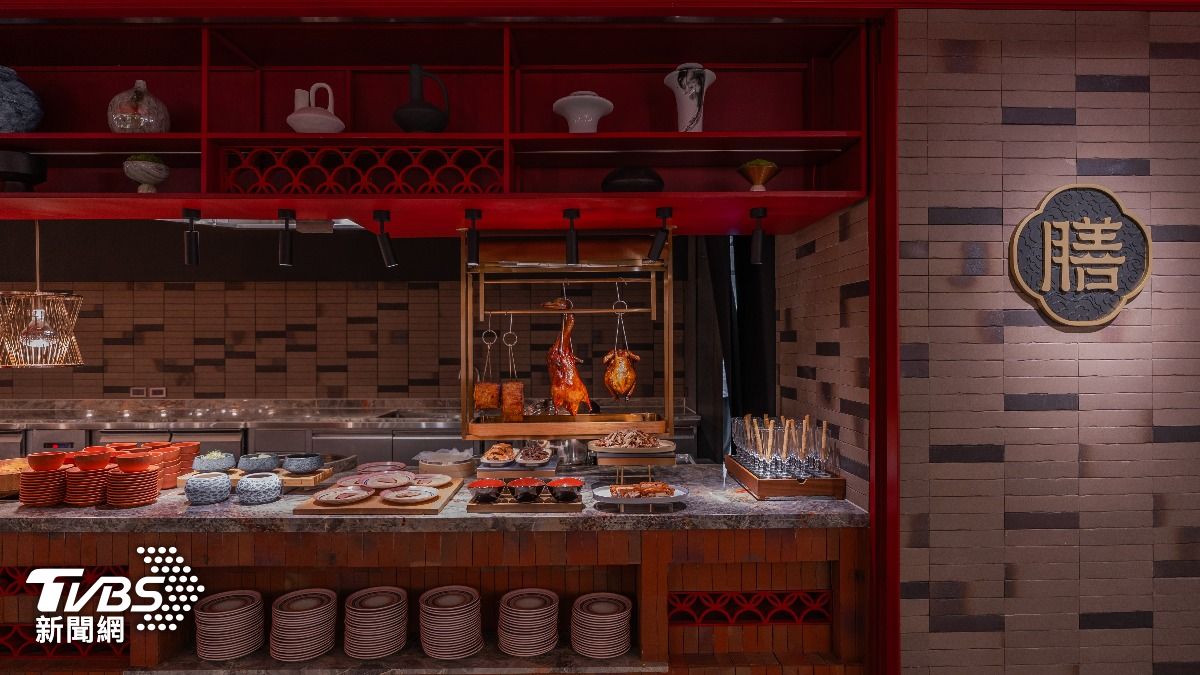 「膳」中式料理。（圖／TVBS）