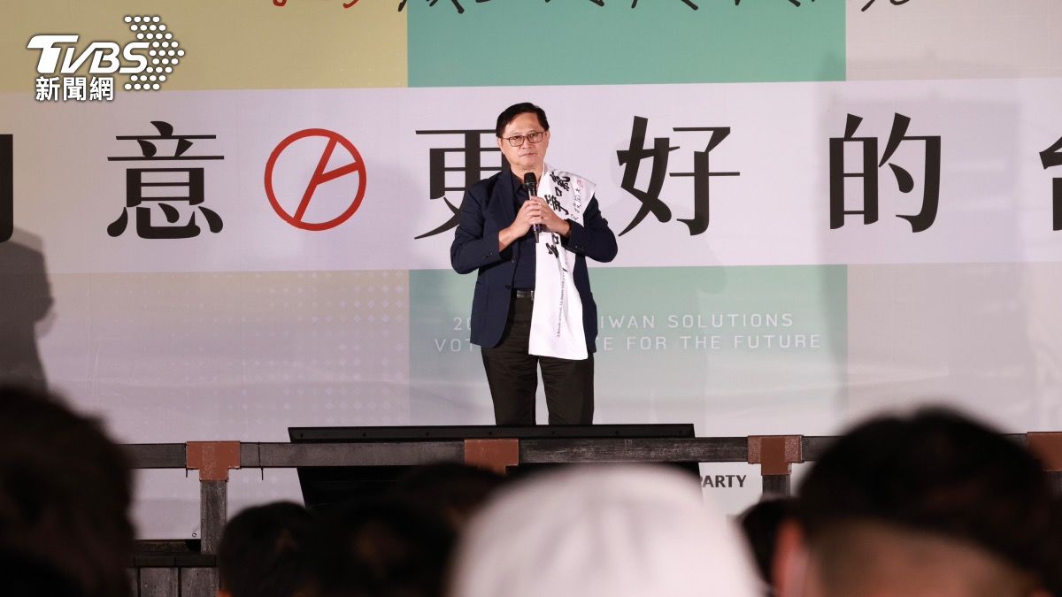童子賢認為,核二、核三廠不應關掉。(圖/潘建樺攝)