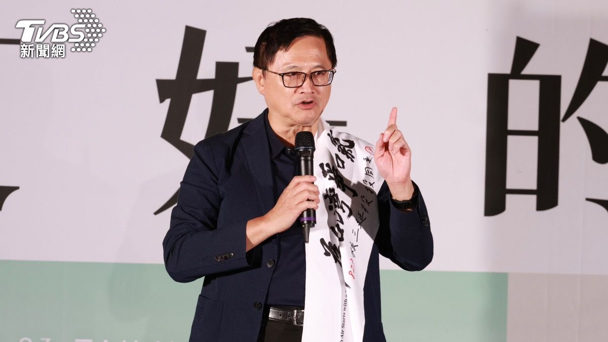 童子賢表示,綠能固然好,但有許多限制。(圖/潘建樺攝)