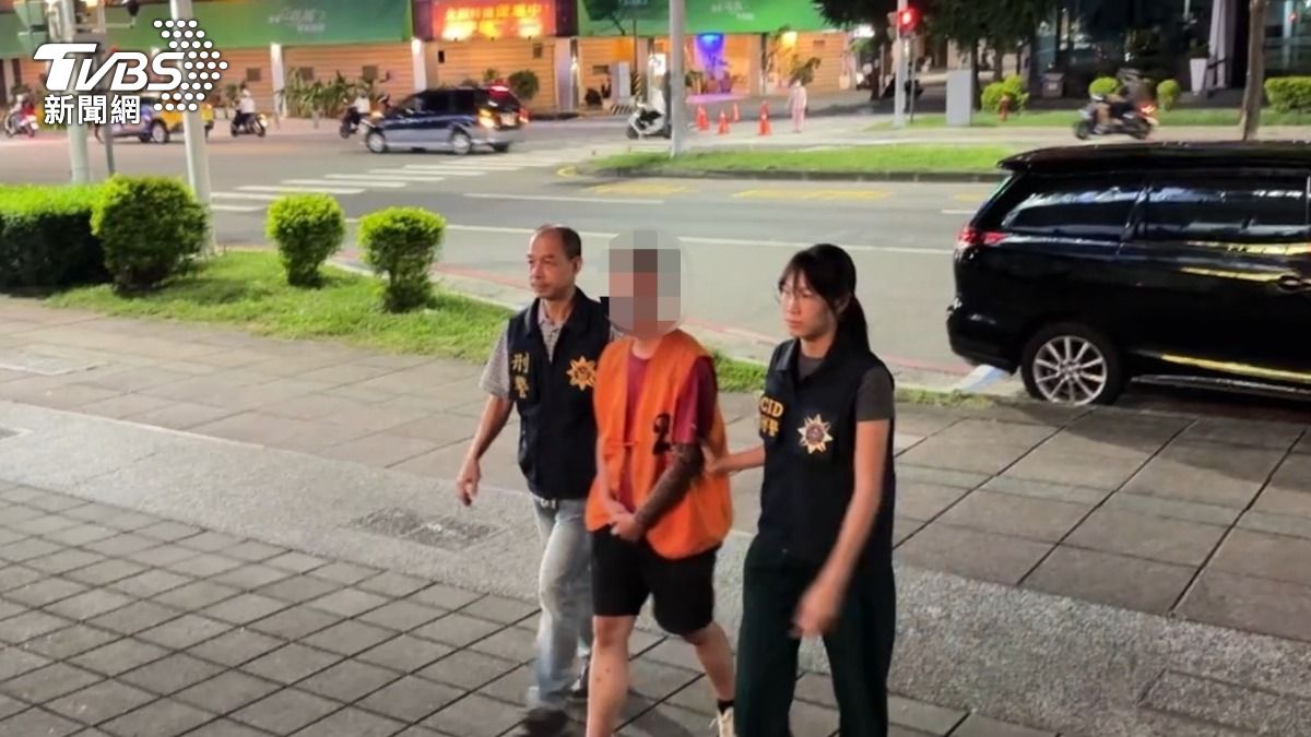 警方逮2共犯。（圖／TVBS）
