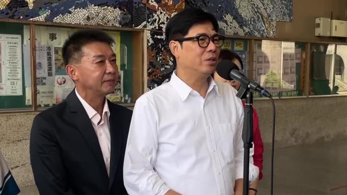 高雄市長陳其邁說高雄有最好的場地。(圖/TVBS)