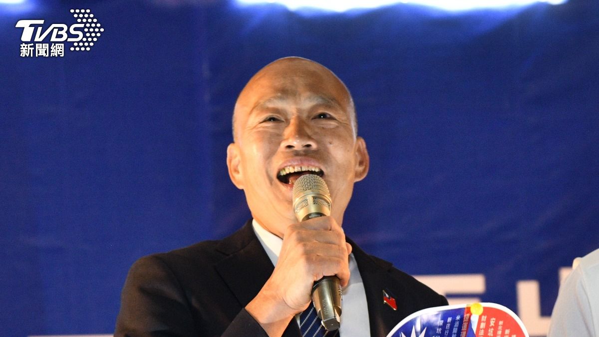 韓國瑜投票笑「腦袋像茶葉蛋」 一聽投票狀況:今天生意很清淡