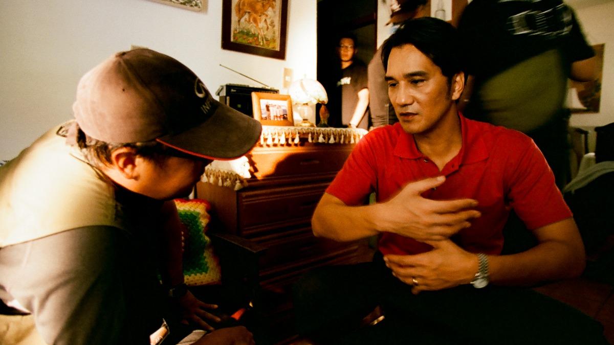 王傳宗(左)跟馬志翔是同輩的導演,兩人第一次合作就肝膽相照。(圖/大愛提供)