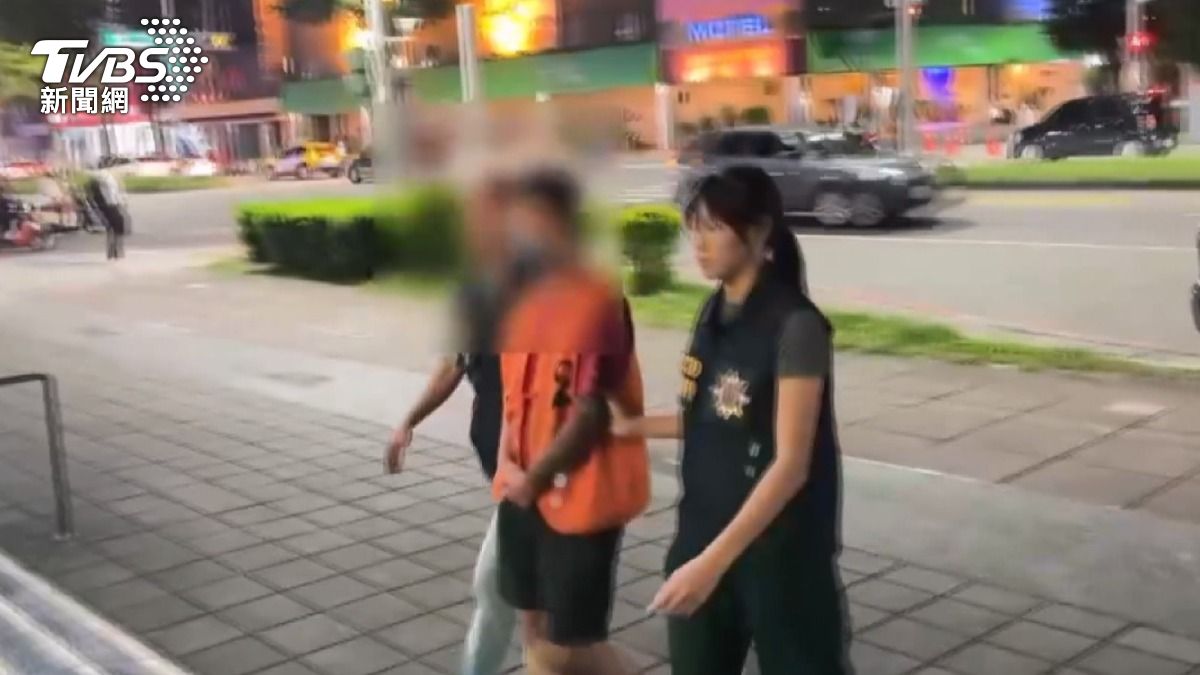 高雄槍擊案還沒偵破，但22號晚間警方分別從桃園和新竹抓到兩名嫌犯，一名短髮女車主（圖／TVBS）