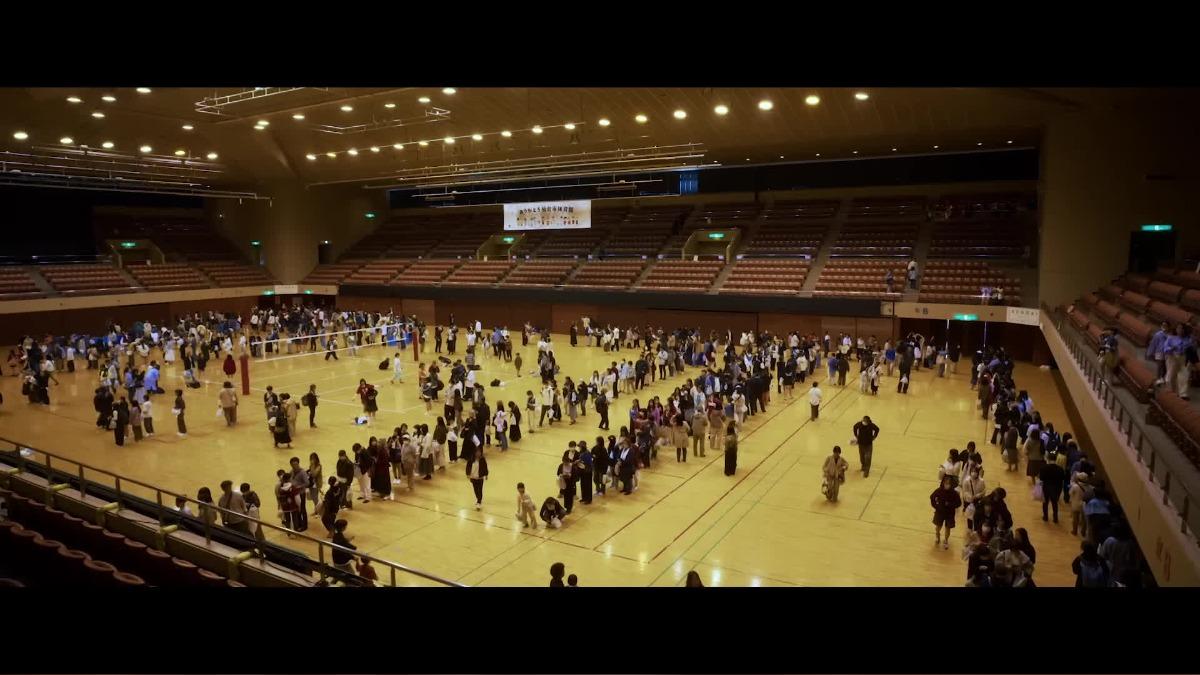 日本仙台市體育館是《排球少年》場景。（圖／翻攝自jumpchannel YouTube）