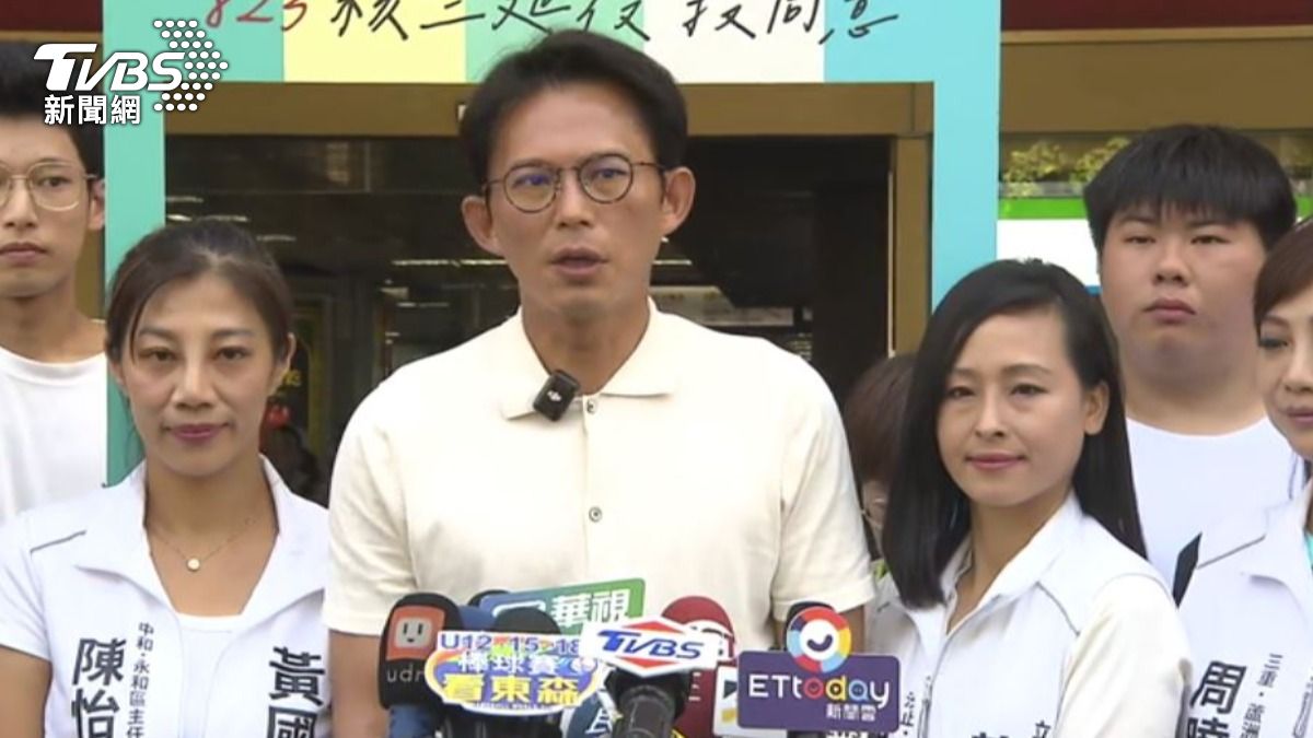 民眾黨主席黃國昌。（圖／TVBS）