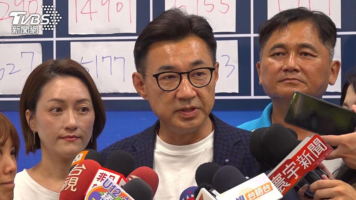 立委守住席位!江啟臣:現在不談選舉談治理 罷免案全軍覆沒。(圖/TVBS)