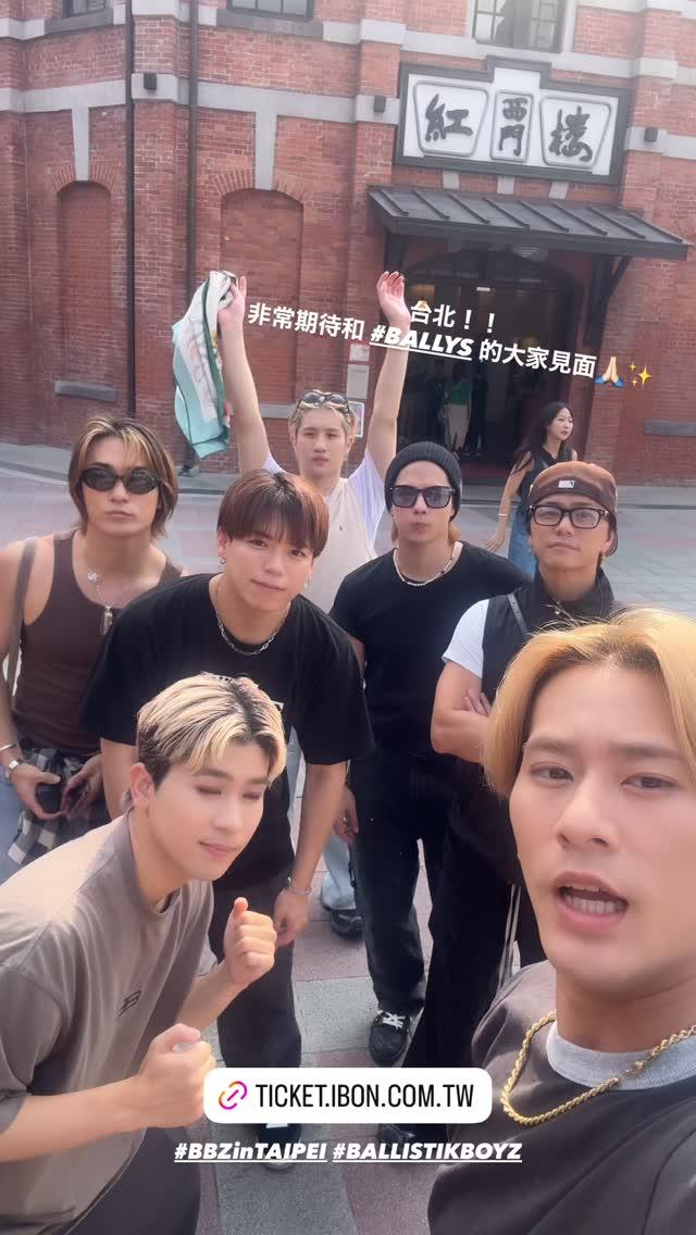 對於這次巡迴能加入台北站,BALLISTIK BOYZ大表感謝。(圖/翻攝自ballistik_fext IG)