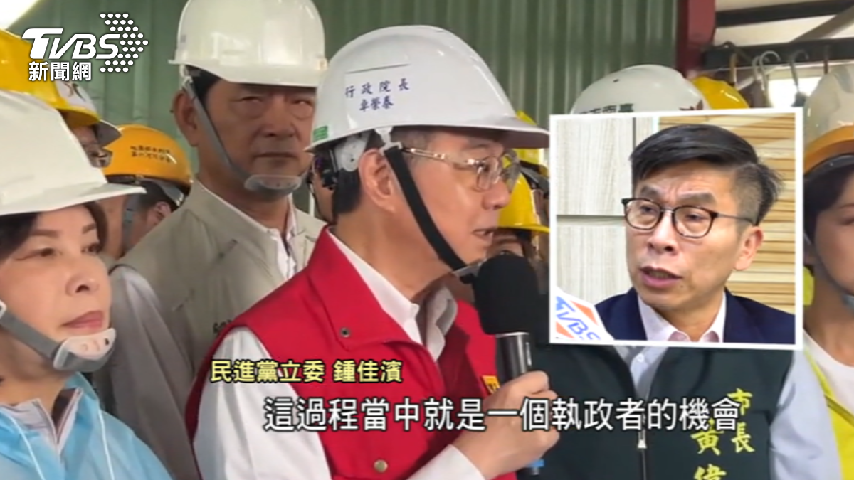 民進黨立委鍾佳濱表示，放眼的不是一場戰役，而是整個戰場，怎麼樣跟在野黨去競爭民意。（圖／TVBS）