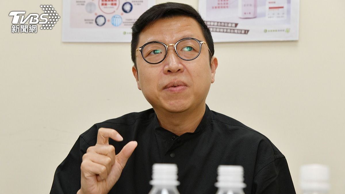 主婦聯盟總經理陳思維認為,台灣寶特瓶回收率高達97%,做rPET才能減量。(圖/胡瑞麒攝)