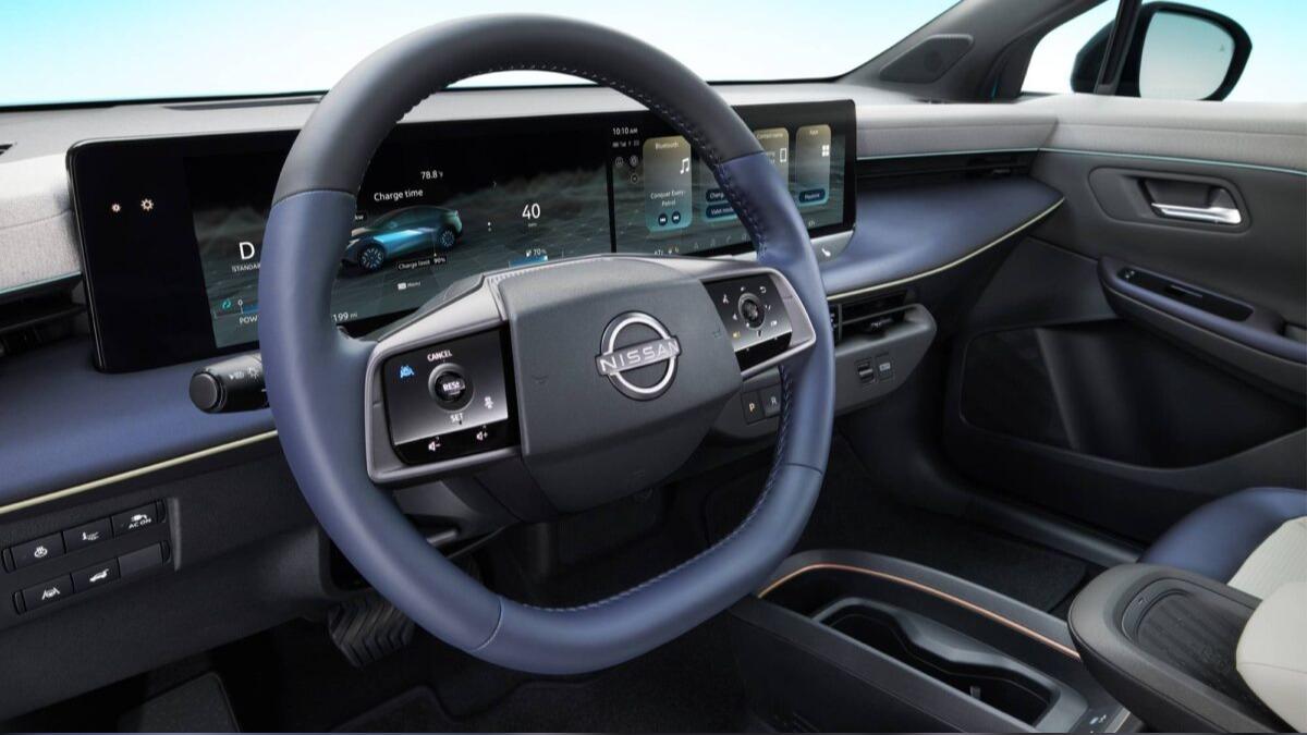 Nissan Leaf內裝全面革新,讓平價電動車款也能享有出色質感。(圖/Nissan提供)