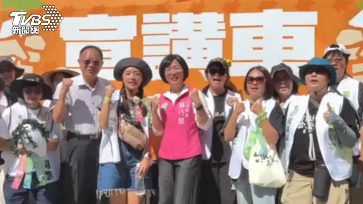 民進黨立委蘇巧慧。(圖/TVBS)