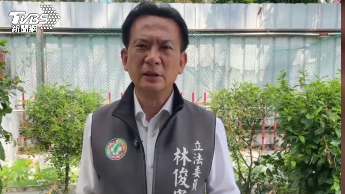 民進黨立委林俊憲。(圖/TVBS)