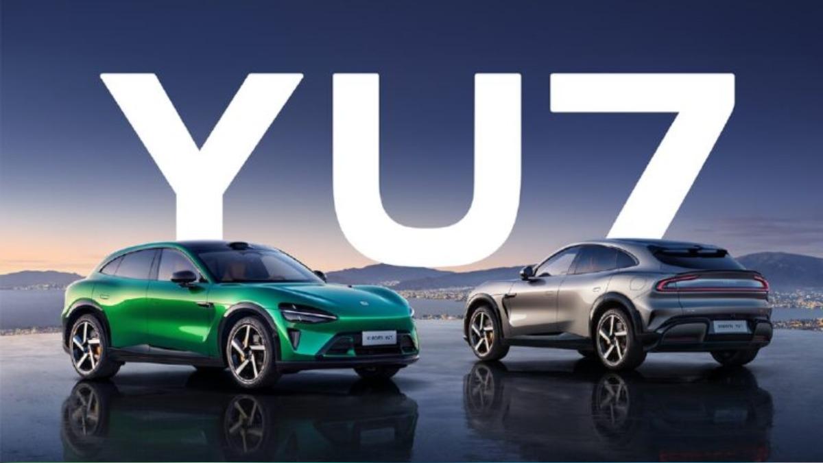 目前尚未確定小米將以哪一款車搶灘歐洲市場，不過外界預測SU7與YU7將會是首波主力。（圖／小米汽車提供）