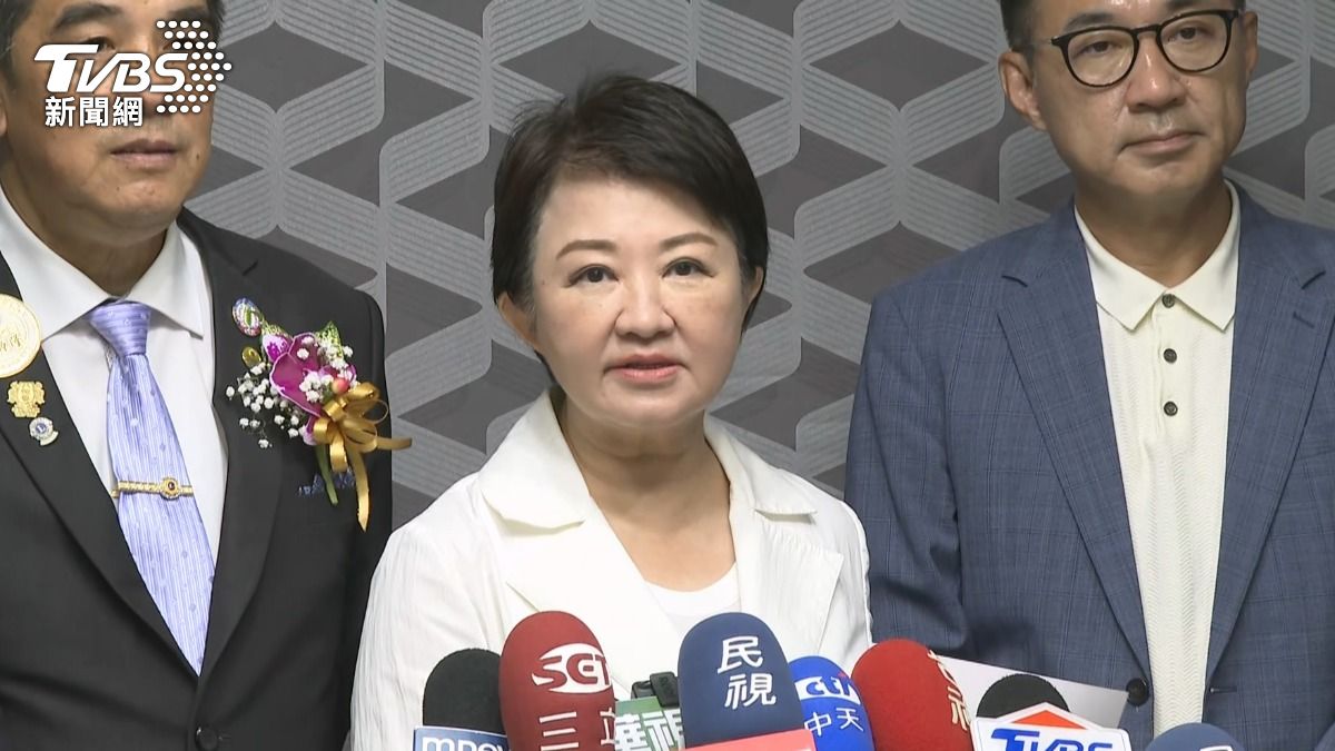 「最困難時媽媽會留在家」 盧秀燕婉拒黨主席選戰。(圖/TVBS)
