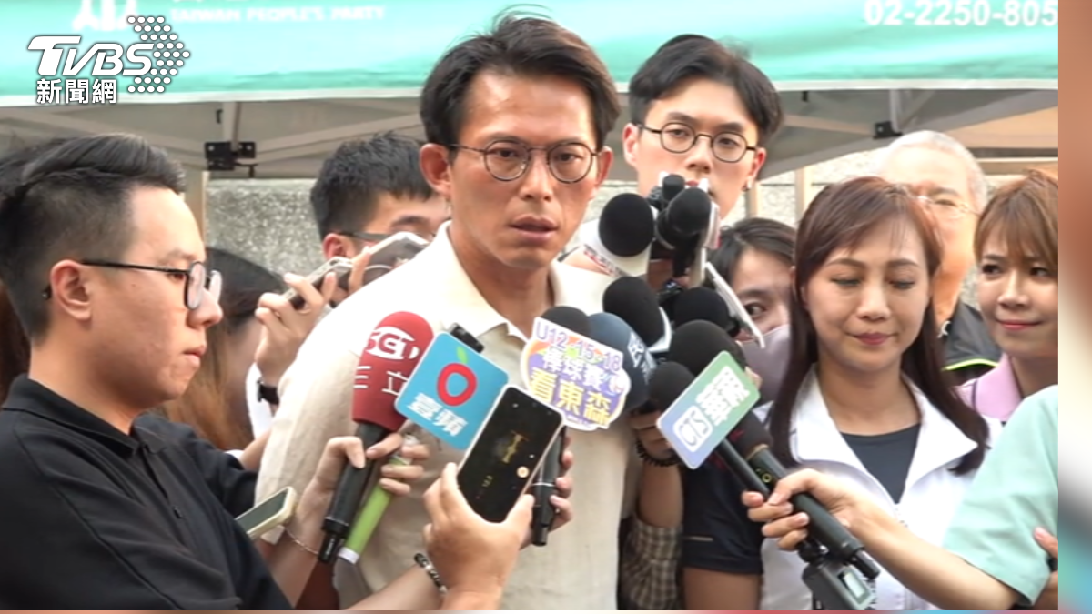 民眾黨主席黃國昌。 (圖/TVBS)