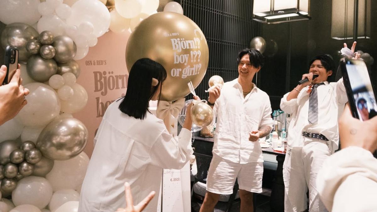 要去結紮了！高爾宣二胎性別揭曉　春風、王陽明都在場