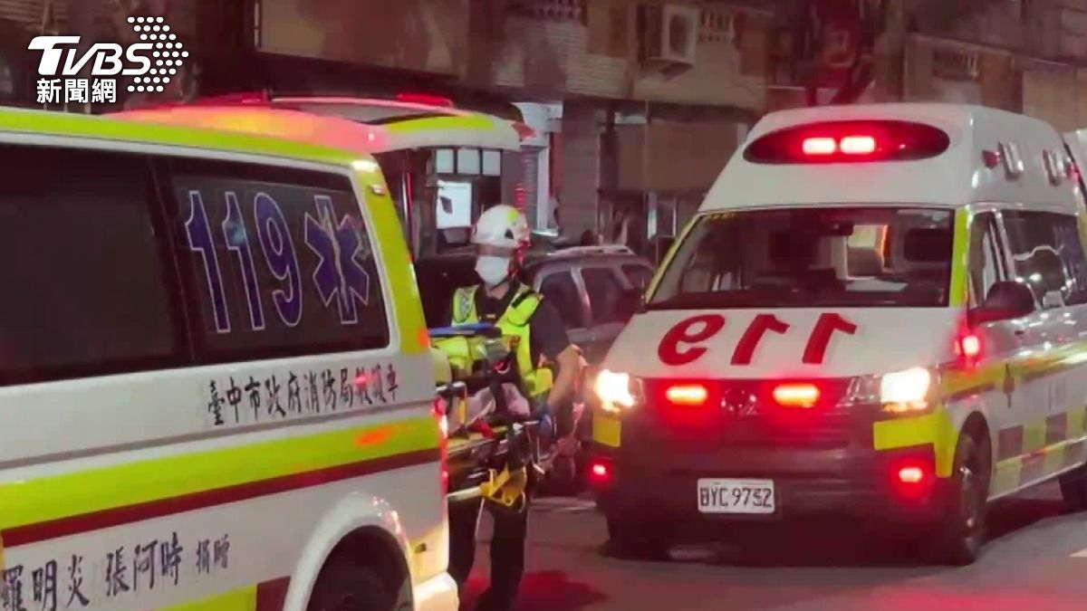 警消到場時，2人已明顯死亡。（圖／TVBS）