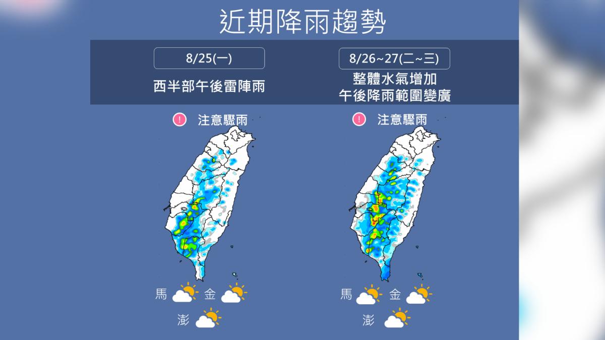 天氣/藍湖颱風最快週三生成!預估最新路徑曝 水氣衝台灣