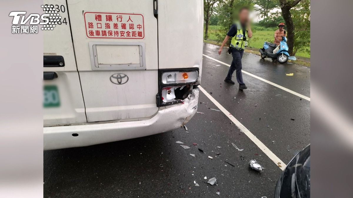 事故發生後,警方依規定對雙方進行酒測,結果顯示雙方都沒有酒精反應。(圖/TVBS)