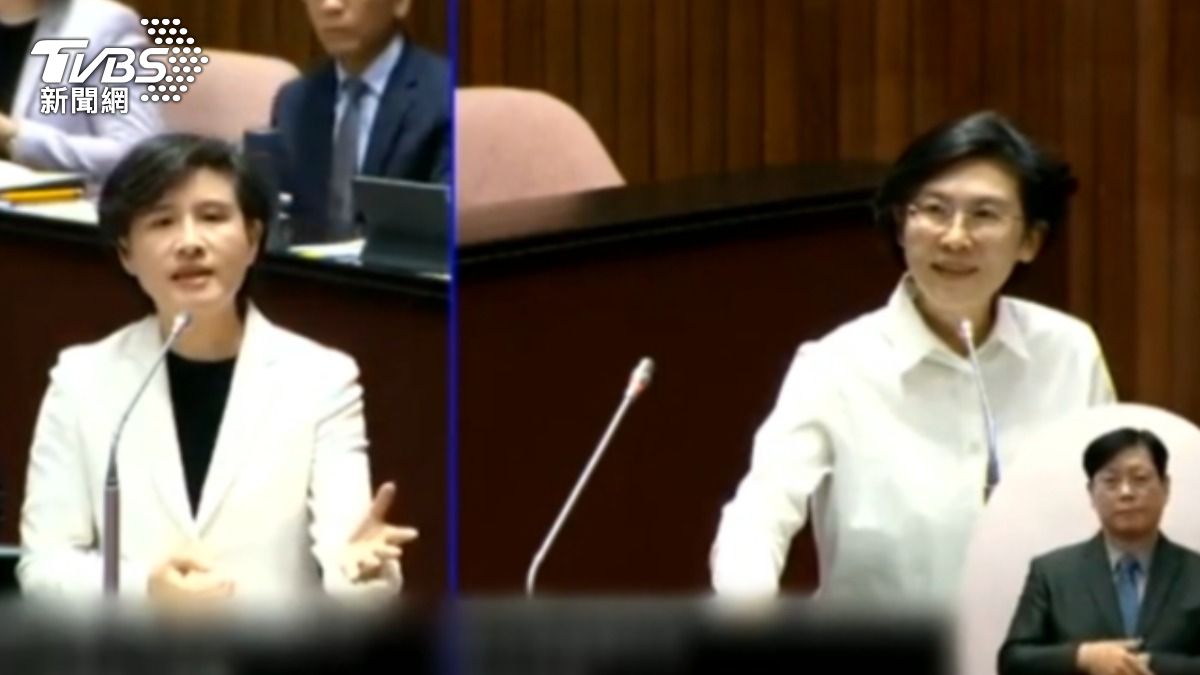 行政院副院長鄭麗君表示，對等關稅不會犧牲產業，遭民進黨立委林岱樺反諷。(圖/TVBS)