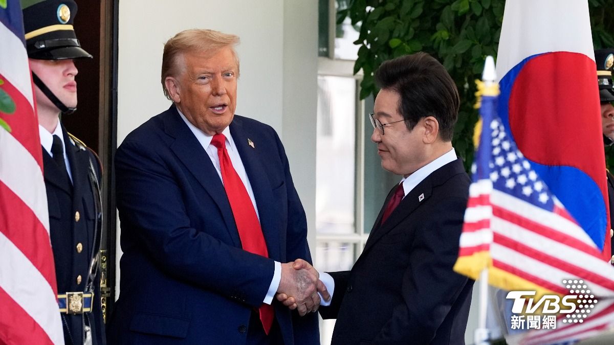 川普與南韓總統李在明白宮首會 川普:今年盼與金正恩會晤
