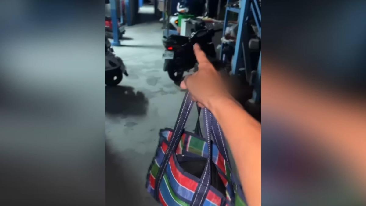 事件起因於老闆不滿前教練將機車亂停而上前勸阻,爆發肢體衝突。(圖/翻攝Threads_777.7777vii)