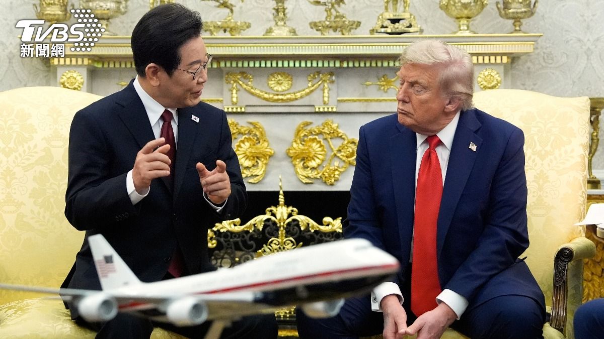 南韓總統李在明訪美,還送上投資大禮包,大韓航空宣布將購買103架波音客機。(圖/達志影像美聯社)