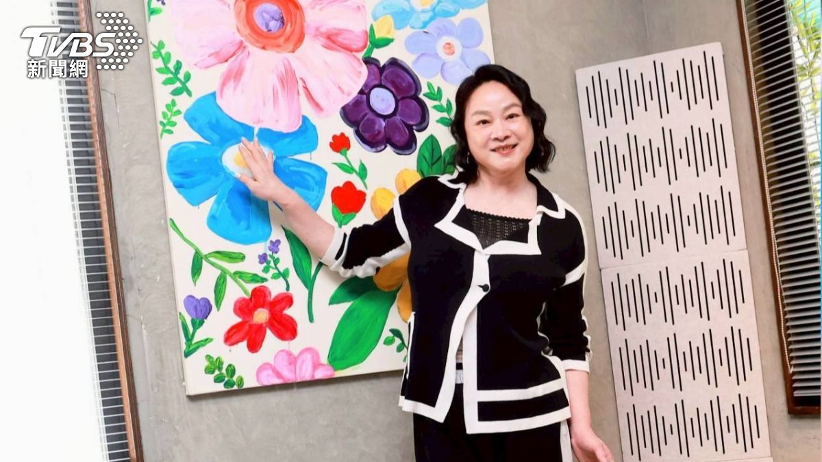 68歲影后陸小芬難得現身受訪。(圖/記者趙世平攝)