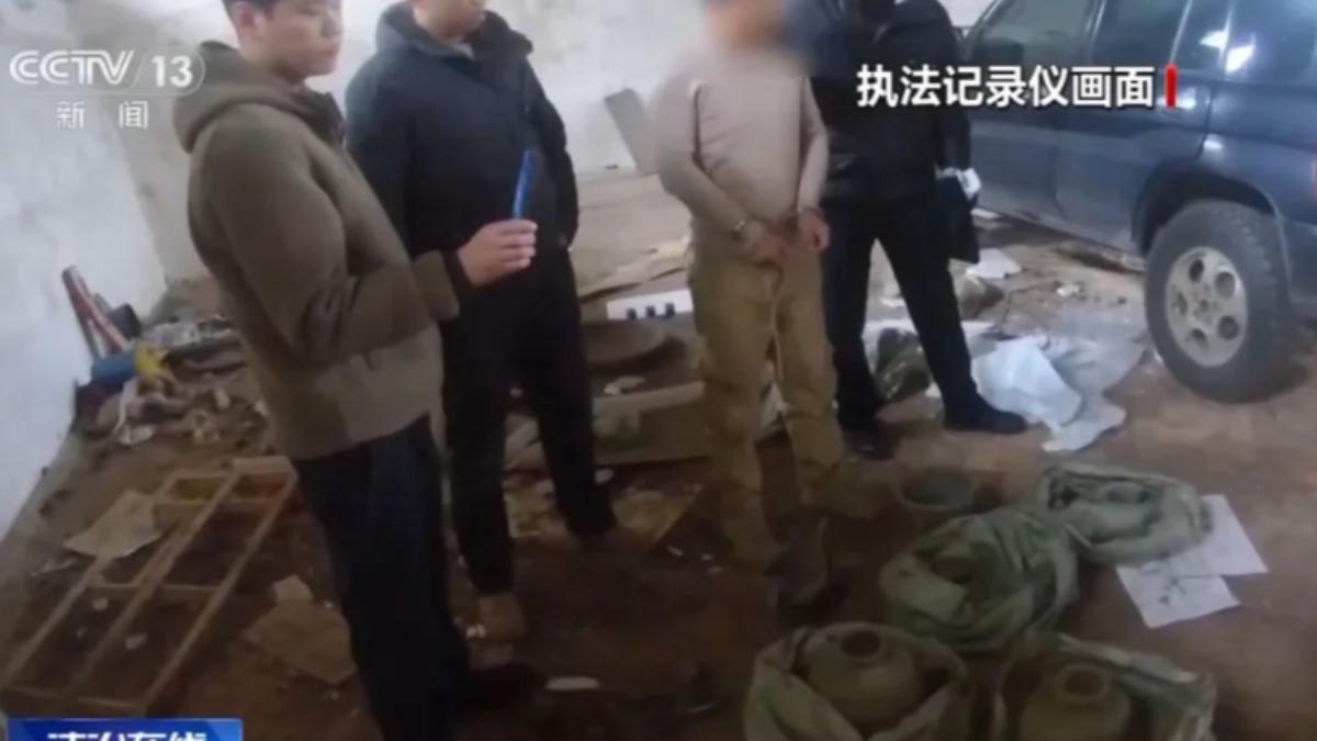 警方成功破獲案件。(圖/翻攝CCTV)