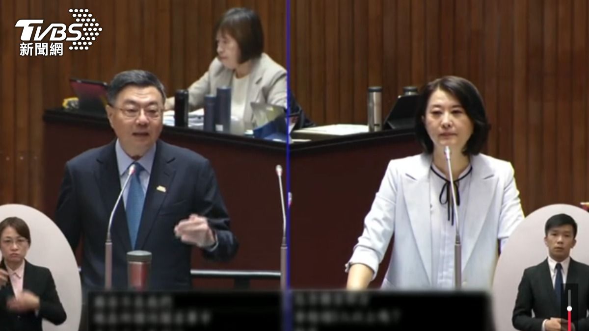 行政院長卓榮泰回應內閣調整幅度。（圖／TVBS）