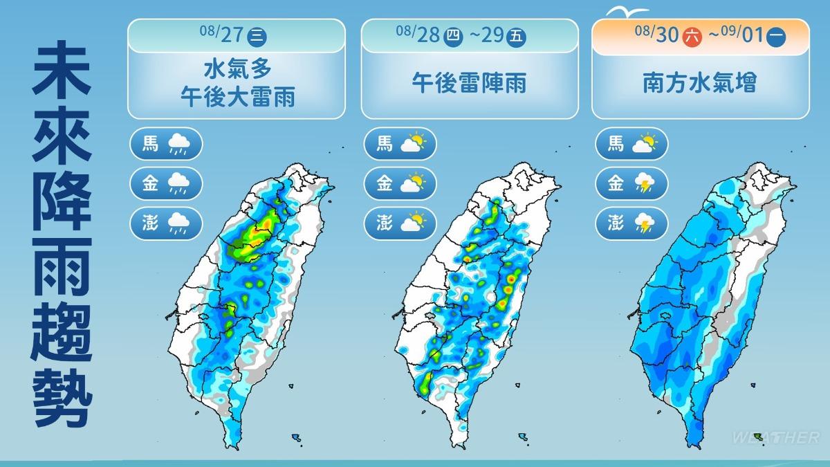 今天天氣-明天天氣-一週天氣-週末天氣-天氣預報