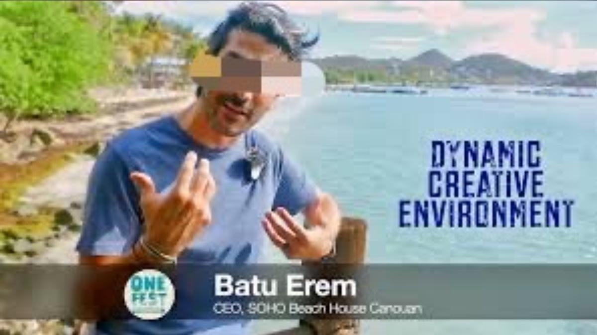 傳與蕭亞軒曖昧的土耳其男子。(圖/翻攝自Batu Erem LinkedIn)