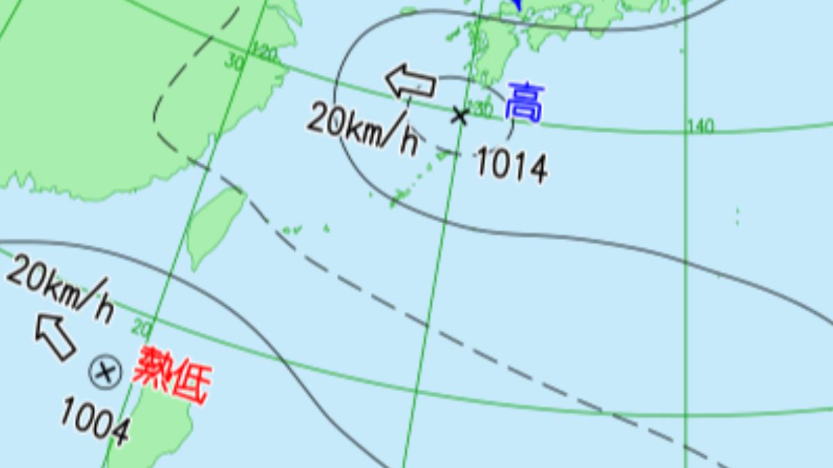 天氣/恐雙颱?菲律賓西方「熱帶低壓生成」 最新路徑曝
