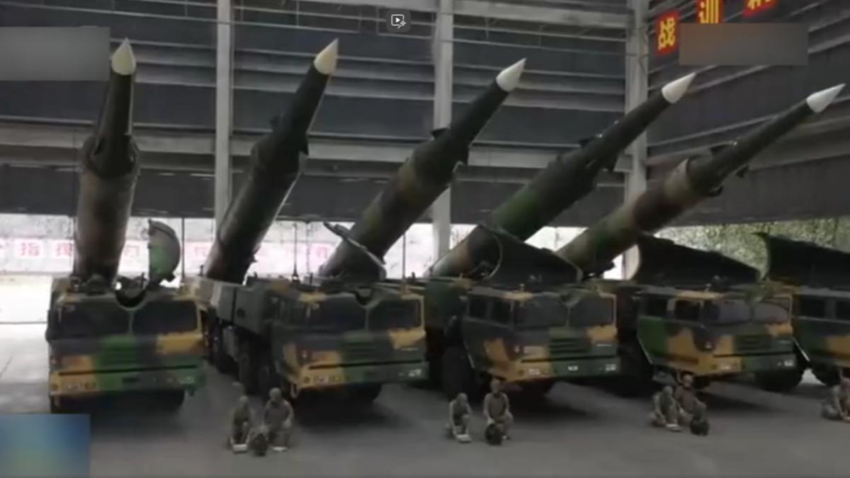陸持續加強宣傳力度,近期公布火箭軍為閱兵進行訓練的畫面。(圖/CCTV+)