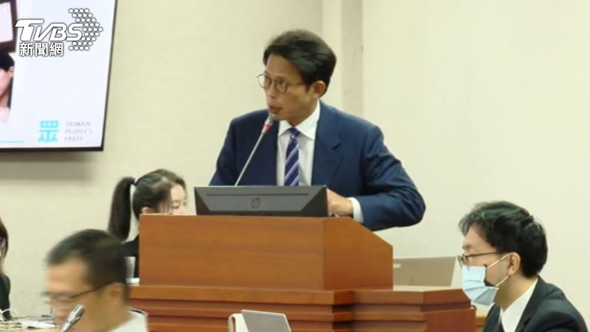 民眾黨立委黃國昌。(圖/TVBS)