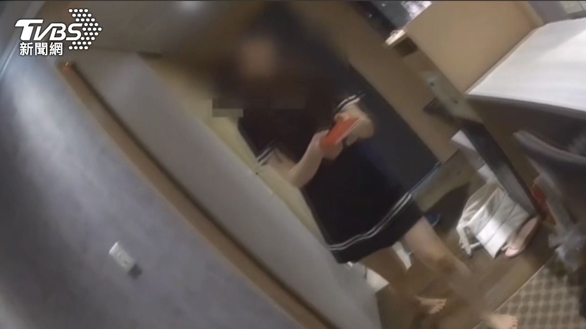日籍女子是素人片現役女優,此次來台是為了從事性交易活動。(圖/TVBS)