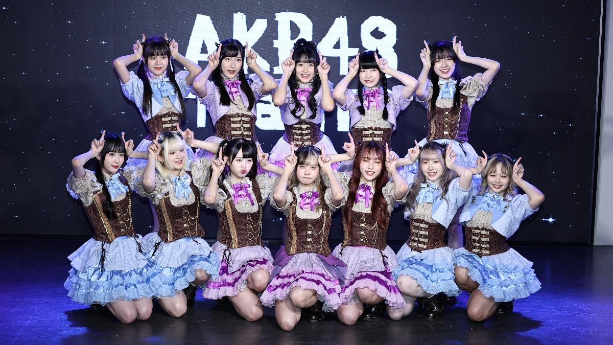 AKB48 Team TP 有禁愛令。(圖/張哲鳴攝)