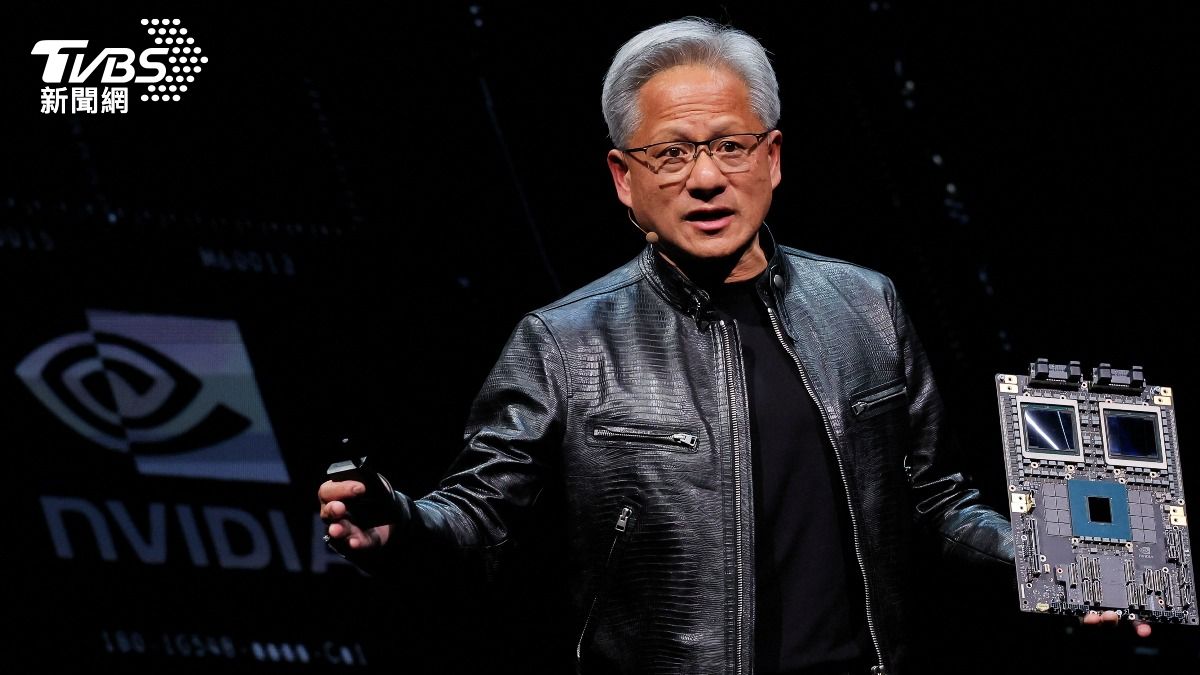 輝達Q2財報表現亮眼，但盤後股價一度下跌5％。(圖／達志影像路透社)