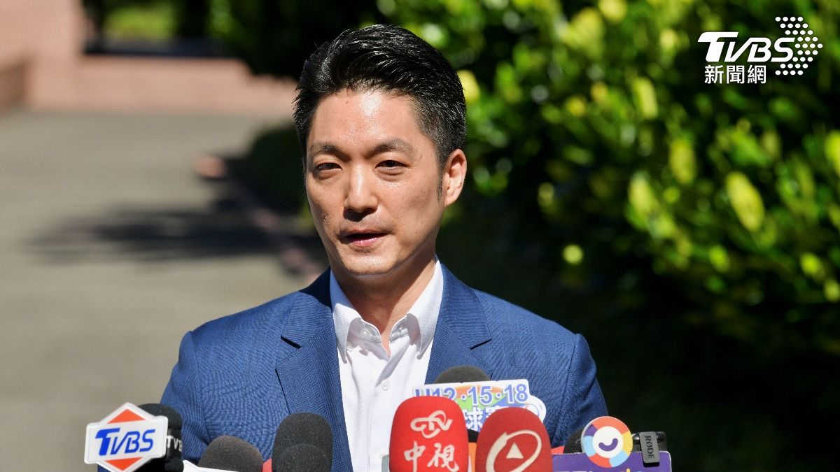 徐國勇稱「沒有台灣光復節」,台北市長蔣萬安回批。(圖/胡瑞麒攝)
