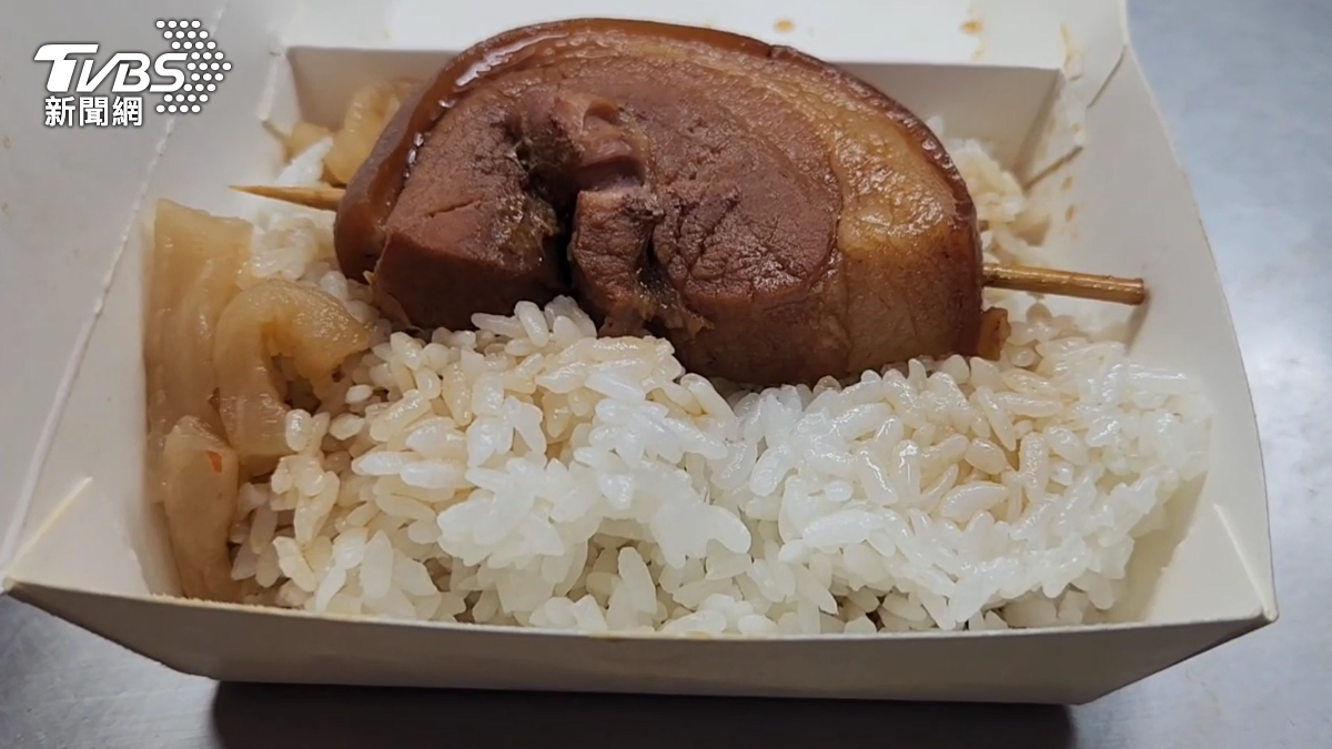 爌肉飯業者仍在苦撐中。(圖/TVBS)