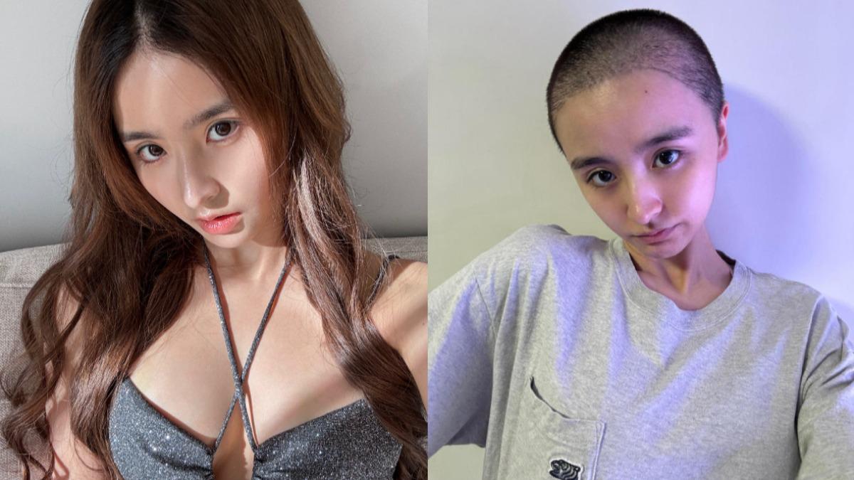 26歲金子涵突「落髮剃光頭」!退出演藝圈4個月 暴瘦成骷髏