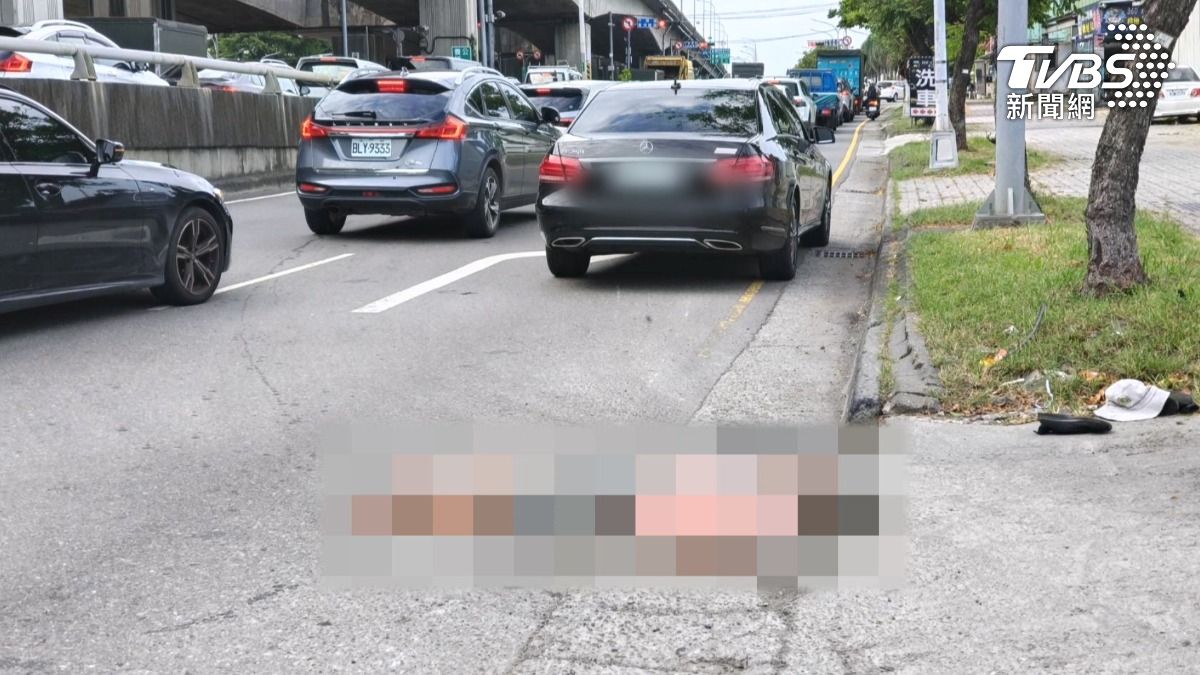 88歲嬤遭撞又輾過 進口車駕駛涉殺人罪。(圖/TVBS)