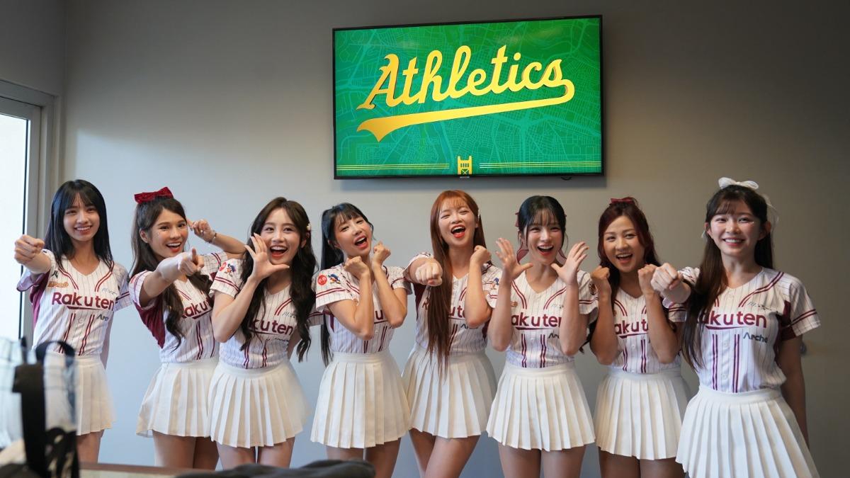 樂天女孩登上美國大聯盟!辣舞應援全場暴動 竟巧遇東園奪冠少棒