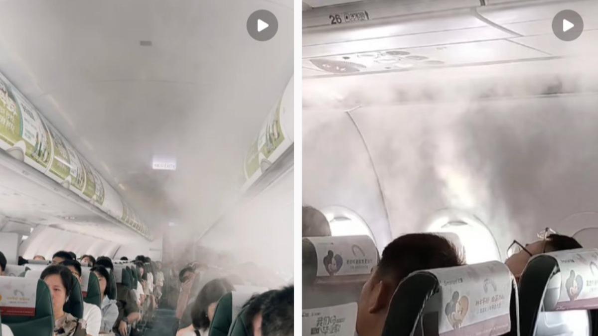 客艙冷到飄白霧遭質疑為賺64元毛毯錢 春秋航空斥:正常現象