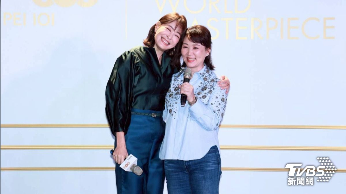 郁方現身力挺，讓賈永婕開心擁抱。（圖／趙世平攝）