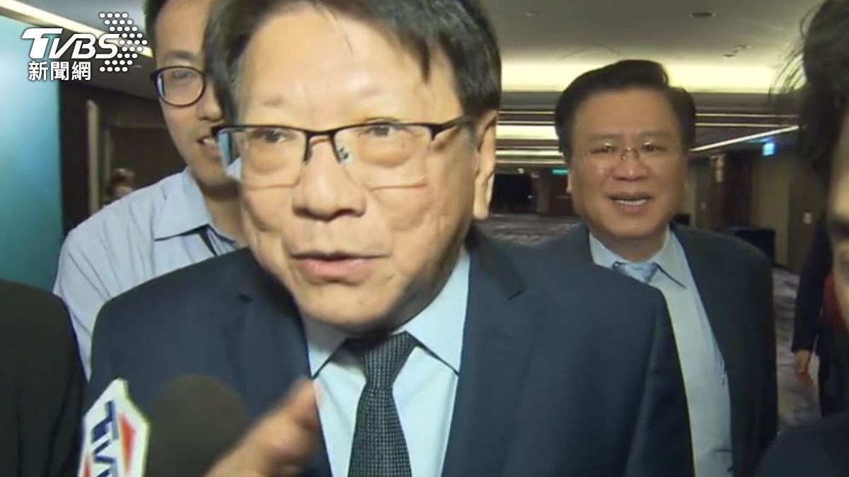 總統府秘書長潘孟安。（圖／TVBS）