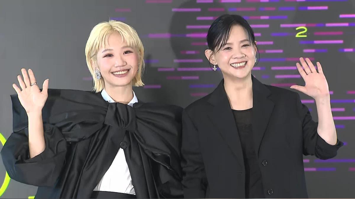 藝人Lulu(左)、曾寶儀(右)將擔任金鐘60頒獎典禮主持人。(圖/TVBS)