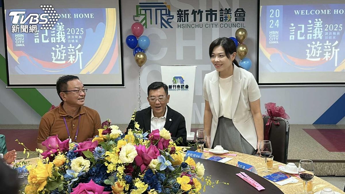 停職市長高虹安　議會「回娘家」引關注。（圖／ＴＶＢＳ）